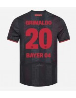 Bayer Leverkusen Alejandro Grimaldo #20 Domácí Dres 2025-26 Krátký Rukáv Bayer Leverkusen Alejandro Grimaldo #20 Domácí Dres 2025-26 Krátký Rukáv